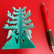 el árbol de navidad casa útil adorno la comedor jesús 3d print model - Mito3D