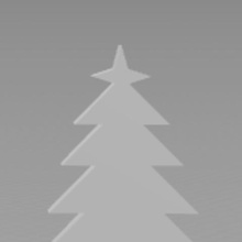 christmas tree home fir 3d print model - Mito3D