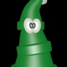 Weihnachtsbaum Spiel fir tree Rentiere fee neue Geschenk daddy santa Pinguin kleiner Mann Schnee 3d print model - Mito3D