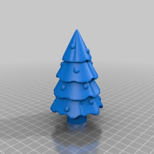 christmas tree home decorations decor 3d print model - Mito3D