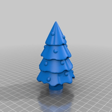 arbre de noël la maison décorations d'arbre décor 3d print model - Mito3D