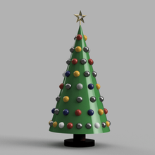 christmas tree decoration 3d print model - Mito3D
