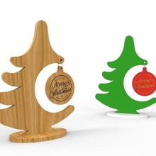 christmas tree hobby 3d print model - Mito3D