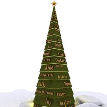 christmas tree architecture merry-christmas decoration hohoho newyear holiday winter snow santa jesus christians happy peace wishes joy magic eid fiesta celebration 3d print model - Mito3D
