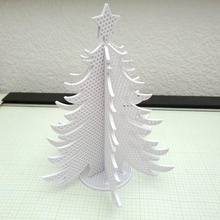 christmas tree chrismas armable simple backfill decoration desk holiday toy 3d print model - Mito3D