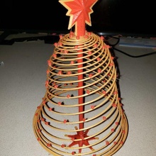 christmas tree nativity holidays 3d print model - Mito3D