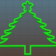 christmas tree home crackers 3d print model - Mito3D
