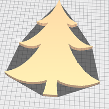 Natale albero santa 3d print model - Mito3D