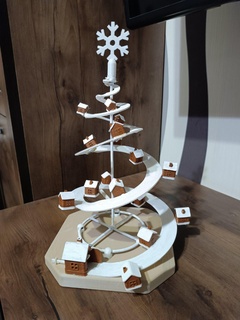 christmas tree Home handicraft nightlight souvenir new year toy 3d print model - Mito3D