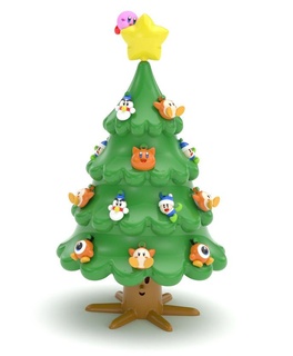 christmas tree Art decoration video games kirby merry scarfy waddle doo dee 3d print model - Mito3D