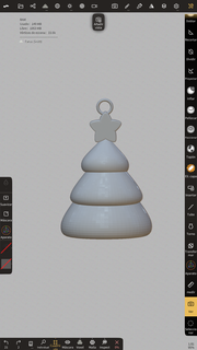 christmas tree Jewelry 3d print model - Mito3D