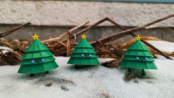 Navidad árbol hogar casa impresión sitio 3d print model - Mito3D