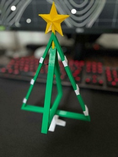 christmas tree Home arbolito star 3d print model - Mito3D