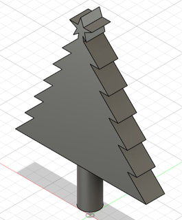 Weihnachten Baum 3d print model - Mito3D