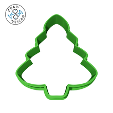 christmas tree - cookie cutter fondant polymer clay gadget gingerman house candy deer snowflake santa baking party 3d print model - Mito3D