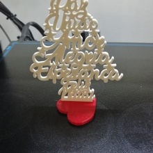 Noel ağaç Arvore doğum Sanat 3d print model - Mito3D