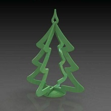 christmas tree decoration decorations ornament ornaments household 3d print model - Mito3D