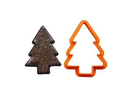 Natale albero argilla taglierina impostato polimero inverno festoso vacanza ornamento mini piccolo natale 3d print model - Mito3D