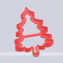 Noël arbre biscuit coupeur Père claus cuisine outils cadeau Nouveau an 3d print model - Mito3D