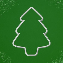 Noel ağaç kesici kurabiye kesme Baba madde neşe partiler 3d print model - Mito3D