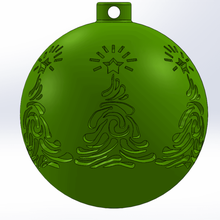 Navidad árbol decoración x mas 2020 2021 años fiesta 3d print model - Mito3D