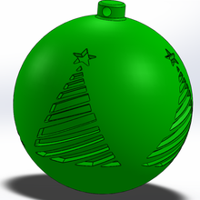 Navidad árbol decoración x mas 2020 2021 años fiesta 3d print model - Mito3D