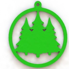 Noël arbre décoration jouet joyeux mas 3d print model - Mito3D