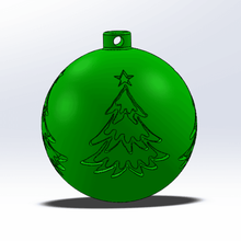 christmas tree decoration x-mas 2020 2021 years holiday 3d print model - Mito3D