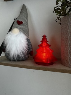 Navidad árbol decoración LED vela hogar casa led 3d print model - Mito3D