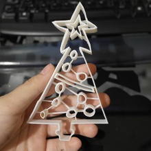 Weihnachtsbaum Zeichnung cookies home arbol navidad cutter galletas Baum Küche Esszimmer 3d print model - Mito3D