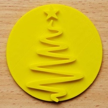 Natale albero goffratrice v2 commerciale 3d print model - Mito3D