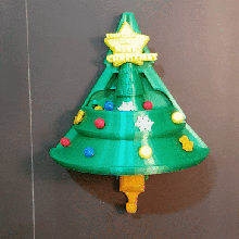 Navidad árbol llave percha botas arquitectura cultsfiverr llavero navideñas decoración rock 3d print model - Mito3D