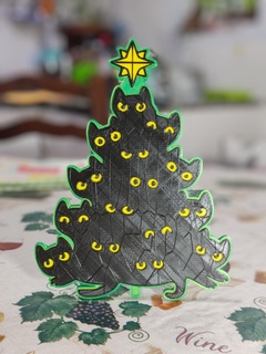 christmas tree kittens 2 Home 3d print model - Mito3D