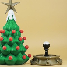 christmas tree lamp home 3d print model - Mito3D