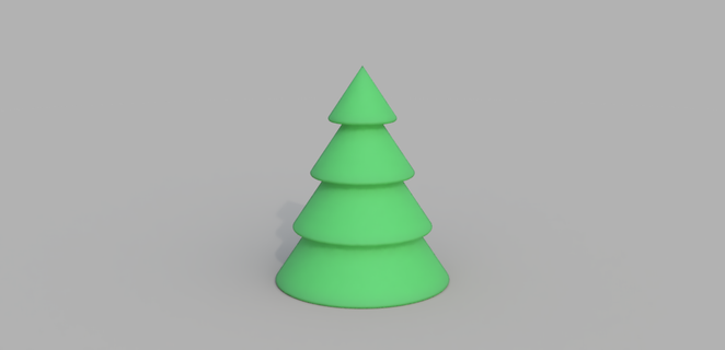 Weihnachten Baum minimalistisch Tee Licht Startseite Mantel Zuhause Haus festlich Santa Geschenk 3d print model - Mito3D
