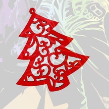 christmas tree ornament art 3d print model - Mito3D
