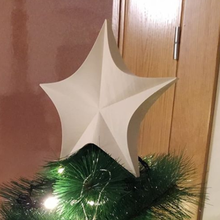 christmas tree star various 3d print model - Mito3D