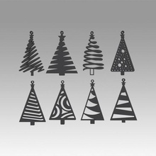 Noel oyuncak seti ağacı oyun modelleri çeşitli flake Minyatürler süs dekorasyon xmas çanta hediye ev kar melek ren geyiği kardan adam claus santa 3d print model - Mito3D