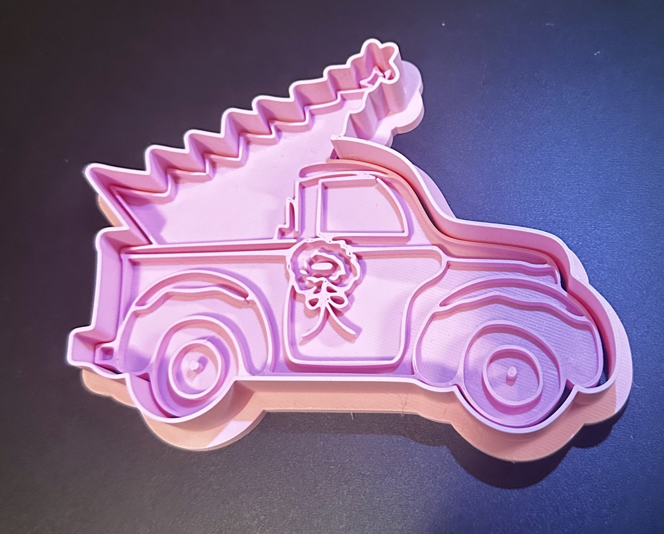 Natale camion biscotto taglierina casa frese campana vacanza albero tis stagione cottura 2023 3D print model - Mito3D