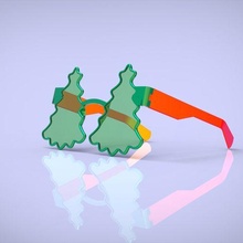 Natale bicchieri albero stile gioco calamaro maschera capo uomo cosply divertimento arte stl gratuito Leone vip natale elfo ospite cosplay Halloween 3d print model - Mito3D