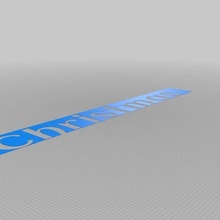 plantilla navidad Arte personalizado señales logos 3d print model - Mito3D