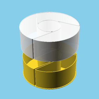 cromo logo anidable caja v1 cosa 3d print model - Mito3D