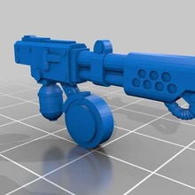 chrono trigger Schulter montiert flamer verschiedene warhammer Raum Roboter mechanicus marines kastelan admech adeptus 40kwh40k 32mm 30mm 28 25mm 3d print model - Mito3D