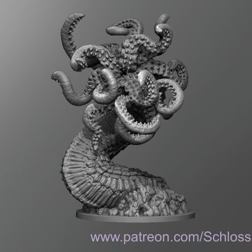 ctônio jogos dnd masmorras dragões tampo mesa brinquedo 3D print model - Mito3D