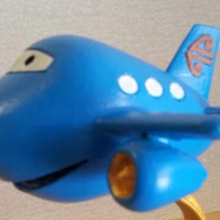 chubby jet jeu jouet d'accessoires 3d print model - Mito3D