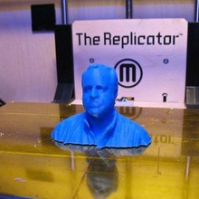 Futter Kopf kinect rekonstruieren Scan Umdreher 3d print model - Mito3D