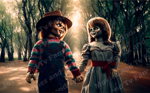 chucky Annabelle lith lampe + hd image 3d print model - Mito3D