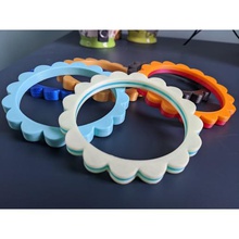 chunky bangle jewelry thick large bracelet 3d print model - Mito3D