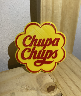 chupa chups logo sucks 3d print model - Mito3D