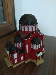 Kirche Tempel stsava Heilige heilig Abby Dom religiös 3d print model - Mito3D